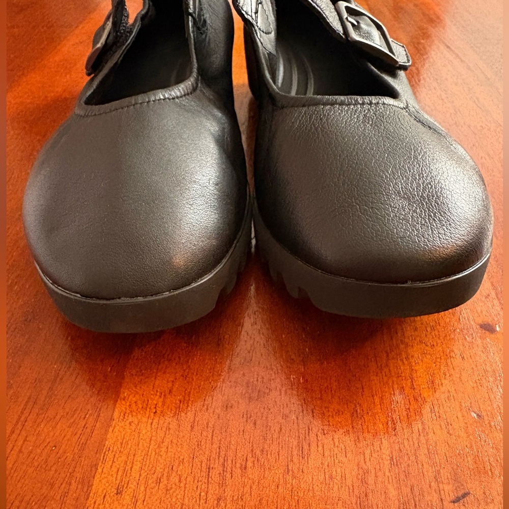 NIB AETREX “Joanne Black Ballerina” arch support slip ons - Picture 9 of 10